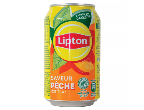 ice tea canette