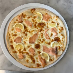 Saumon pizza