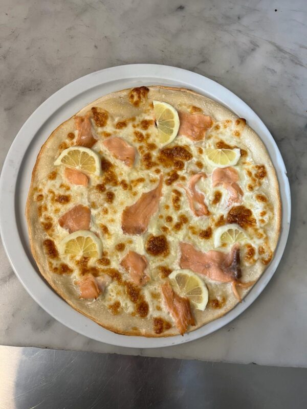Saumon pizza